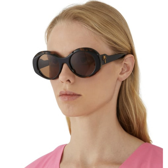 NWT PALM ANGELS Doyle PERI027S23PLA0016460 Sunglasses main image 4